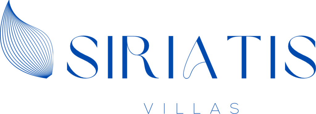 siriatis villas logo blue vertical 02